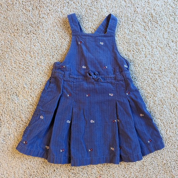 Gymboree Blue Flower Dress with Diaper Cover - Picture 2 of 10